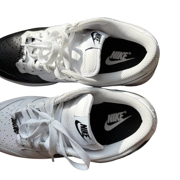 Nike Men's Custom Black White Dunk Low Unlocked By You Sneaker Shoes Size 8 - Picture 9 of 10